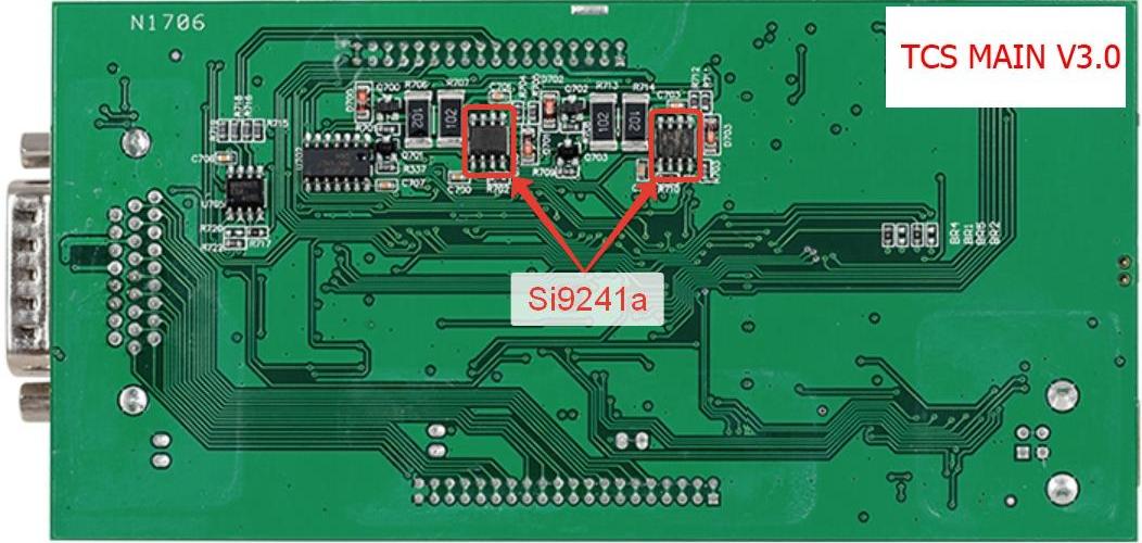 Фото микросхемы Si9241A с маркировкой 9241A