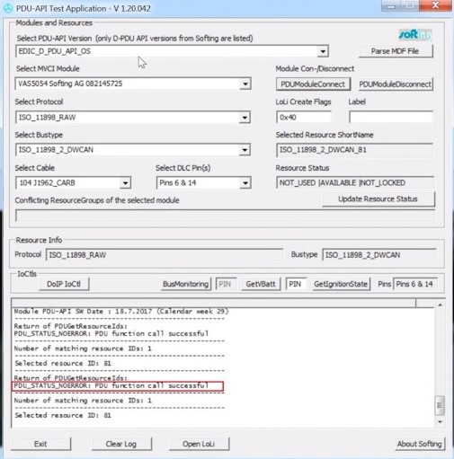 Тест 42 PDU API пройден успешно